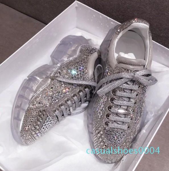 olomm 2019 spring new crystal rhinestone women sneakers platform casual shoes silver bling female footwear c04, Black
olomm 2019 spring new crystal rhinestone women sneakers platform casual shoes silver bling female footwear c04, Black