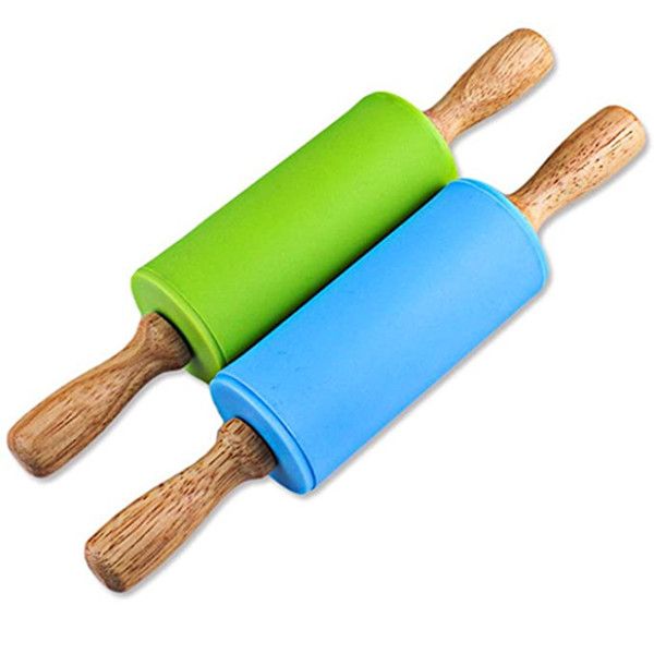 9 inch silicone rolling pin for kid2 pack kids size wooden handle rolling pin non-stick silicone rolling pins for home kitchen children cake
9 inch silicone rolling pin for kid2 pack kids size wooden handle rolling pin non-stick silicone rolling pins for home kitchen children cake