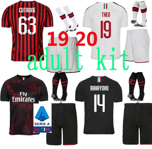 взрослые kit 19 20 милан трикотажных изделий футбола дом расстояния 2019 2020 piatek paquetá сусы calhanoglu kessie малии третьего men набор, Black
взрослые kit 19 20 милан трикотажных изделий футбола дом расстояния 2019 2020 piatek paquetá сусы calhanoglu kessie малии третьего men набор, Black
