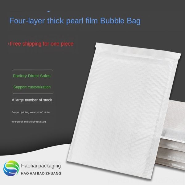thickened four-layer composite pearl film bubble pearl packaging sealing waterproof shockproof packaging bag bubble bag
thickened four-layer composite pearl film bubble pearl packaging sealing waterproof shockproof packaging bag bubble bag