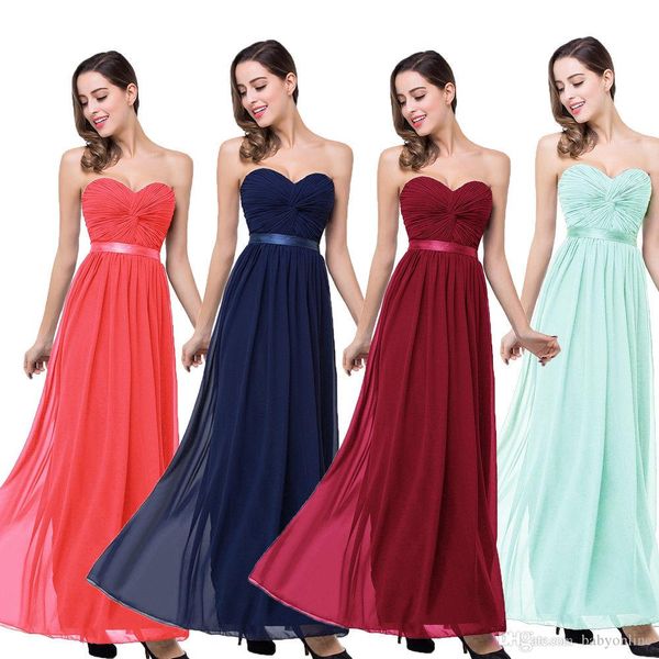 bridesmaid dresses for weddings long chiffon a-line sweetheart maid of honor wedding guest party gowns cps263, White;pink
bridesmaid dresses for weddings long chiffon a-line sweetheart maid of honor wedding guest party gowns cps263, White;pink