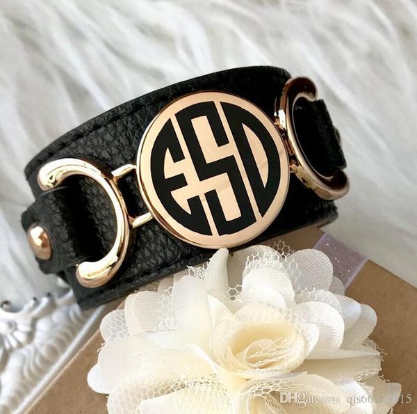 мода золотое покрытие красочные кожаный браслет femal подвески blank monogram диск браслет женщин привязать ювелирные изделия wholesalemonog, Black
мода золотое покрытие красочные кожаный браслет femal подвески blank monogram диск браслет женщин привязать ювелирные изделия wholesalemonog, Black