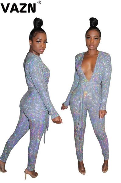 vazn new 2020 fashion v-neck solid safari style high street jumpsuits casual bodycon long pants slim long jumpsuit, Black;white
vazn new 2020 fashion v-neck solid safari style high street jumpsuits casual bodycon long pants slim long jumpsuit, Black;white