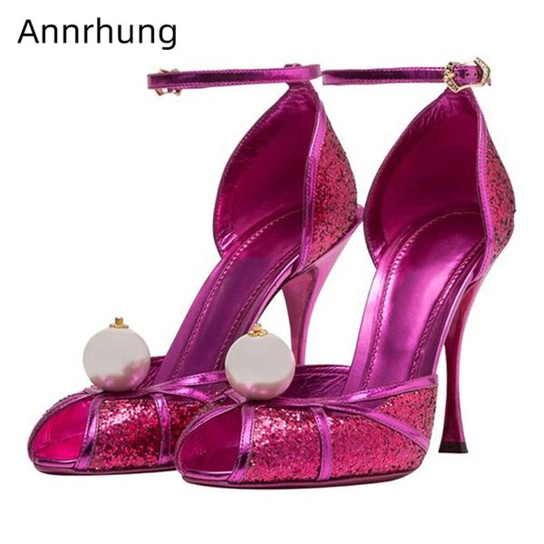 sandals peep toe bling sequins party shoes woman stiletto heel ankle strap pearl decor sequined cloth high women, Black
sandals peep toe bling sequins party shoes woman stiletto heel ankle strap pearl decor sequined cloth high women, Black