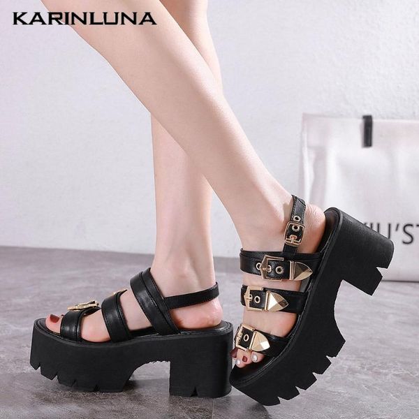karin 2020 design punk women sandals wedges platform metal decoration pumps summer casual woman sandals, Black
karin 2020 design punk women sandals wedges platform metal decoration pumps summer casual woman sandals, Black