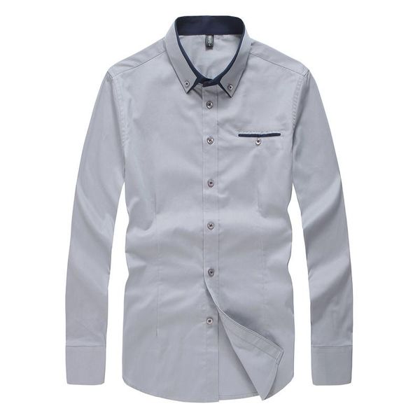 formal spring cotton shirts men long sleeve slim fit shirt pure color modern casual camisa super big size 5xl, White;black
formal spring cotton shirts men long sleeve slim fit shirt pure color modern casual camisa super big size 5xl, White;black