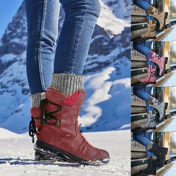 monerffi women winter boots mid-calf snow boots female thigh high boot warm botas mujer plus size zapatos de mujer, Black
monerffi women winter boots mid-calf snow boots female thigh high boot warm botas mujer plus size zapatos de mujer, Black