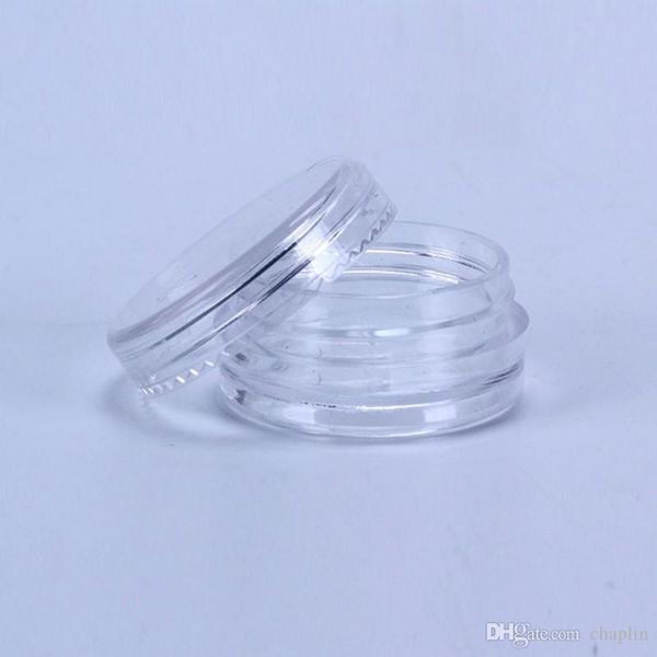 2ml clear plastic empty jar28x13mm clear lid 2gram pot sample size for cosmetic cream eye shadow nails powder jewelry e-liquid
2ml clear plastic empty jar28x13mm clear lid 2gram pot sample size for cosmetic cream eye shadow nails powder jewelry e-liquid
