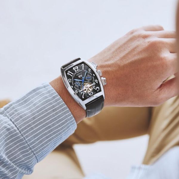brand mens watches luxury watch waterproof analog with calendar display flywheel design mechanical automatic wirstwatches for men gift, Slivery;brown
brand mens watches luxury watch waterproof analog with calendar display flywheel design mechanical automatic wirstwatches for men gift, Slivery;brown