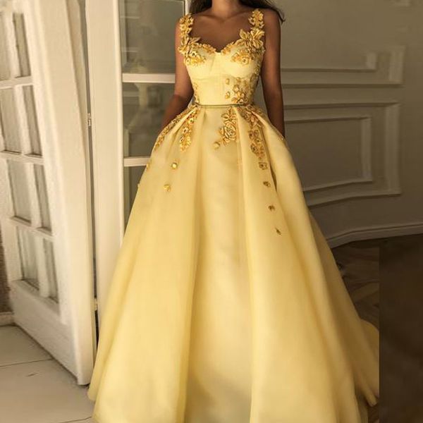 2020 plus size yellow prom ball gown dresses elegant woman formal party dress muslim arabic evening gowns, Black
2020 plus size yellow prom ball gown dresses elegant woman formal party dress muslim arabic evening gowns, Black