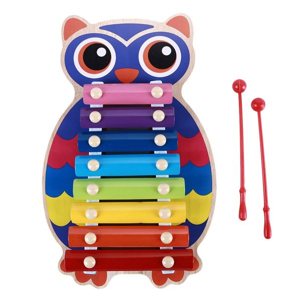 colorful metal wooden montessori toys piano baby knock on rainbow color owl cartoon wood early learning educational puzzle toy
colorful metal wooden montessori toys piano baby knock on rainbow color owl cartoon wood early learning educational puzzle toy