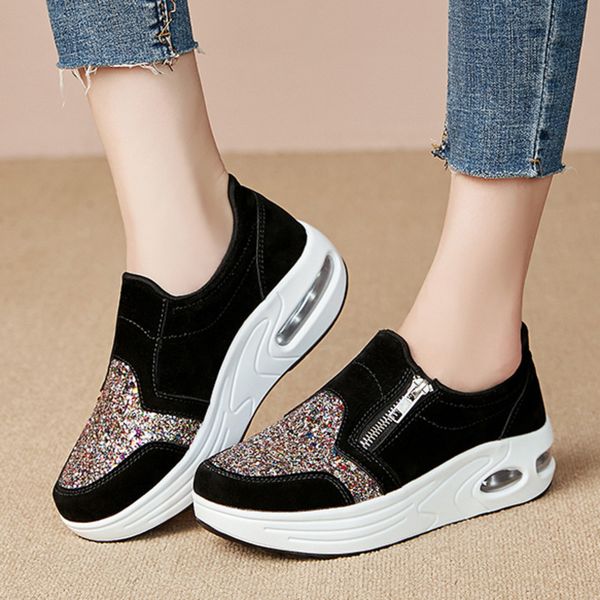 sequins running shoes women rocking breathable slip on platform sneakers athletic shoes heighten slimming shoes
sequins running shoes women rocking breathable slip on platform sneakers athletic shoes heighten slimming shoes