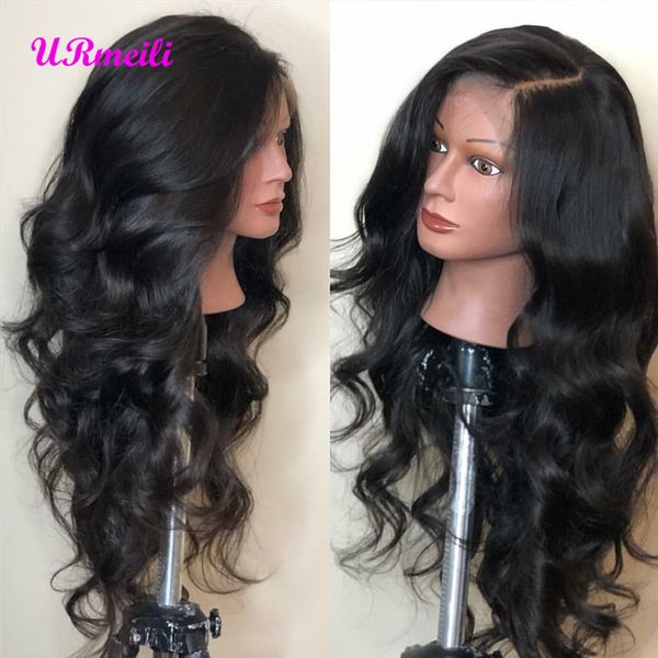 13x6 lace front human hair wigs remy brazilian body wave pre plucked for black women lace front wig with baby hair bleached knots, Black;brown
13x6 lace front human hair wigs remy brazilian body wave pre plucked for black women lace front wig with baby hair bleached knots, Black;brown