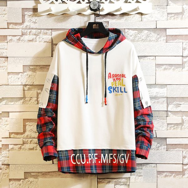 cyxzftrofl new hoodie men's brand hoodie men's long-sleeved street social stitching sweatshirt trend slim fashion clothing, Black
cyxzftrofl new hoodie men's brand hoodie men's long-sleeved street social stitching sweatshirt trend slim fashion clothing, Black