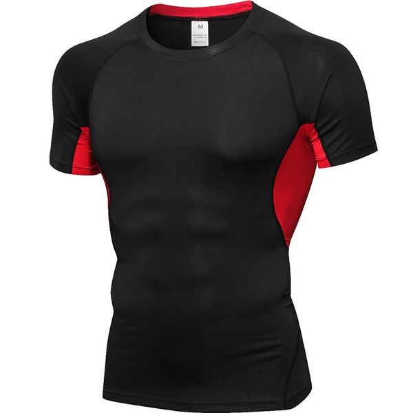 running jerseys men workout t shirts quick dry short sleeve outdoor training tshirts sportswear tee breathable bodybuilding shirt man, Black;blue
running jerseys men workout t shirts quick dry short sleeve outdoor training tshirts sportswear tee breathable bodybuilding shirt man, Black;blue