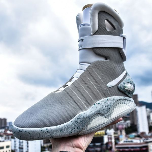 2020 neue lautomatic latsch air mag кроссовки marty mcfly led-schuhe zurück в умирает zukunft glow in the dark gray штифель mcflys sneakers2, Black
2020 neue lautomatic latsch air mag кроссовки marty mcfly led-schuhe zurück в умирает zukunft glow in the dark gray штифель mcflys sneakers2, Black