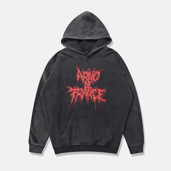 red thorn print mens designer hoodies casual loose vintage mens hoodies fashion big pocket males clothing, Black
red thorn print mens designer hoodies casual loose vintage mens hoodies fashion big pocket males clothing, Black