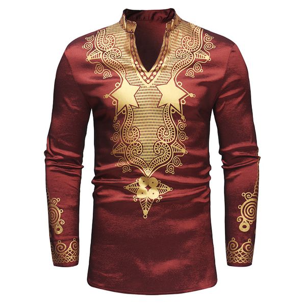 euro size autumn luxury fshion print long sleeve men shirt v-neck blouse african dashiki men clothes cloth casual male shirt, White;black
euro size autumn luxury fshion print long sleeve men shirt v-neck blouse african dashiki men clothes cloth casual male shirt, White;black