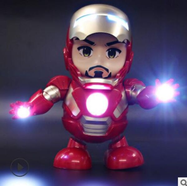Dance iron man action figure toy robot led fla hlight with ound avenger iron man hero electronic toy kid toy
Dance iron man action figure toy robot led fla hlight with ound avenger iron man hero electronic toy kid toy