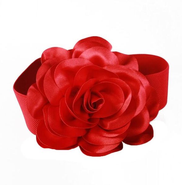 women's runway fashion elastic big flower cummerbunds female dress corsets waistband belts bow decoration wide belt r1004, Black;brown
women's runway fashion elastic big flower cummerbunds female dress corsets waistband belts bow decoration wide belt r1004, Black;brown