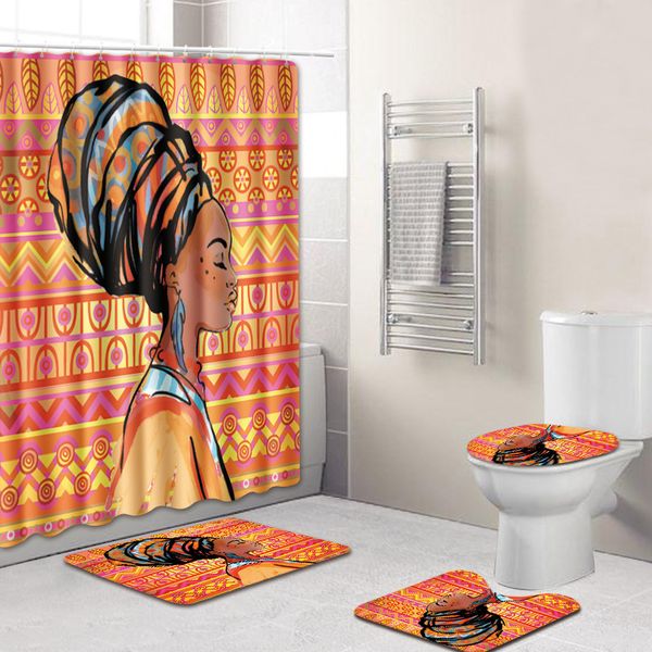 shower curtain mat set african women cross-border e-commerce toilet carpet custom spot hair
shower curtain mat set african women cross-border e-commerce toilet carpet custom spot hair