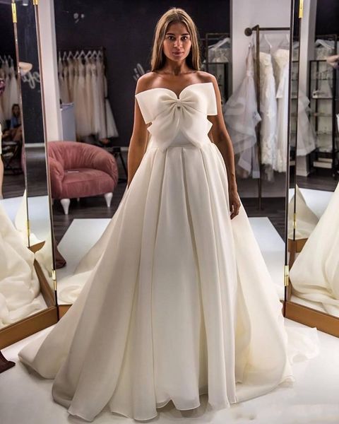 bohemia beach wedding dresses with big bow chiffon sweep train bridal dress plus size back zipper simple wedding guest dress cheap, White
bohemia beach wedding dresses with big bow chiffon sweep train bridal dress plus size back zipper simple wedding guest dress cheap, White