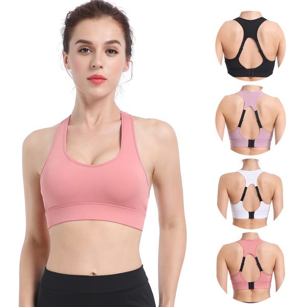 2020 professional anti-sweat sports bra quick drying running fitness yoga women's training sports workout bra active wear, White;black
2020 professional anti-sweat sports bra quick drying running fitness yoga women's training sports workout bra active wear, White;black