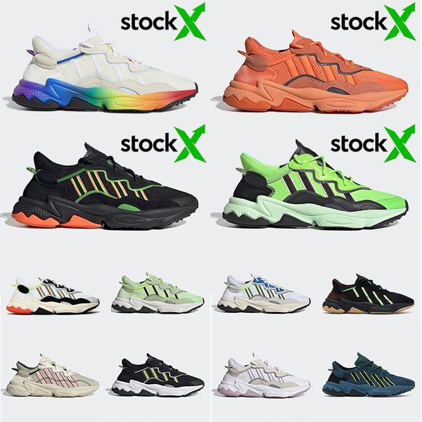2020 pride 3m reflective ozweego sneakers bold orange cloud white noon green halloween tones men women pusha era pack trainers running shoes, White;red
2020 pride 3m reflective ozweego sneakers bold orange cloud white noon green halloween tones men women pusha era pack trainers running shoes, White;red