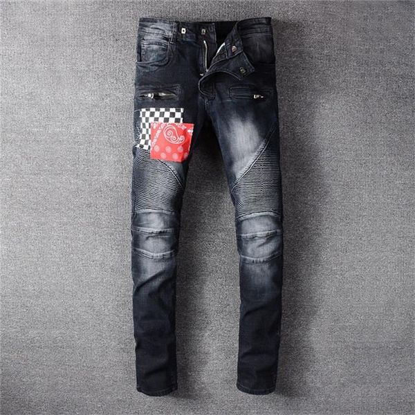 mens designer jeans fashion street style washed ripped holes pencil pants long trousers hommes pantalones jeans pour hommes pants, Blue
mens designer jeans fashion street style washed ripped holes pencil pants long trousers hommes pantalones jeans pour hommes pants, Blue