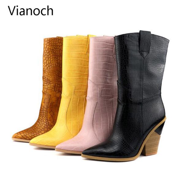 2019 new arrival women boots winter warm shoes high heels platform pumps big size 40 41 42 43 44 45 wo19053, Black
2019 new arrival women boots winter warm shoes high heels platform pumps big size 40 41 42 43 44 45 wo19053, Black