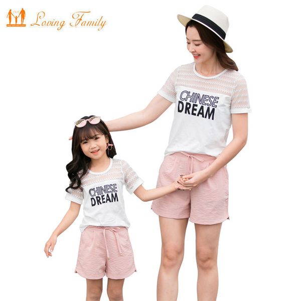 mother daughter clothes family matching outfits women girl clothes set family clothing 2020 summer style t-shirt short pants, Blue
mother daughter clothes family matching outfits women girl clothes set family clothing 2020 summer style t-shirt short pants, Blue