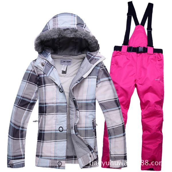 ski suit women's korean-style winter outdoor veneer double plate ski underwear thick warm waterproof breathable
ski suit women's korean-style winter outdoor veneer double plate ski underwear thick warm waterproof breathable