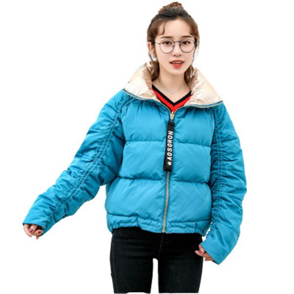 winter women's oversize loose short down jacket female bread suit stand collar white duck down jacket on both sides outwear j922, Black
winter women's oversize loose short down jacket female bread suit stand collar white duck down jacket on both sides outwear j922, Black