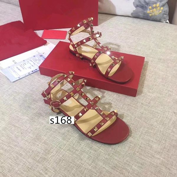 wholesale women shoes sandal nude fashion ankle straps rivets shoes bridal shoes, Black