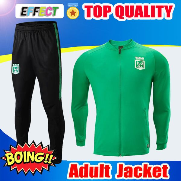 2019 Atletico Nacional Soccer ENTRENAMIENTO Jacket 18/19 Tracksuits Long SLeeve Pants Full Zipper Chandal Training Suits Sweater Kit
2019 Atletico Nacional Soccer ENTRENAMIENTO Jacket 18/19 Tracksuits Long SLeeve Pants Full Zipper Chandal Training Suits Sweater Kit