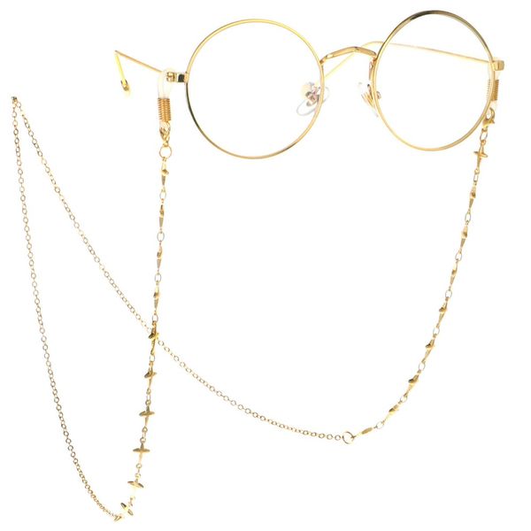 fashion women cross charm punk classical gold reading glasses anti-slip chain cords holder sunglasses spectacles metal chain
fashion women cross charm punk classical gold reading glasses anti-slip chain cords holder sunglasses spectacles metal chain
