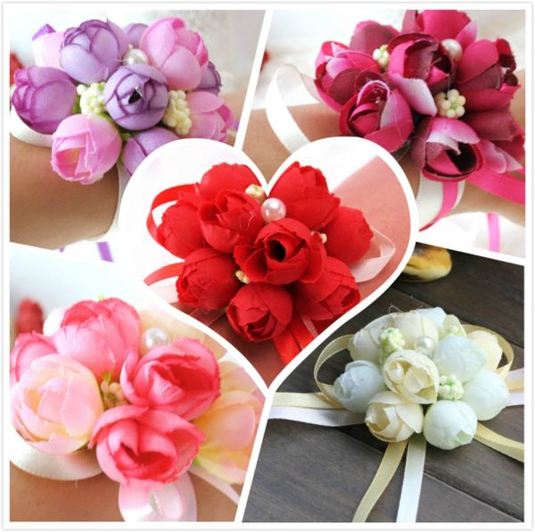 wedding wrist corsage flowers artificial wristband rose flower bridesmaid wedding bracelet hand flower for flower girls mother of the bride
wedding wrist corsage flowers artificial wristband rose flower bridesmaid wedding bracelet hand flower for flower girls mother of the bride