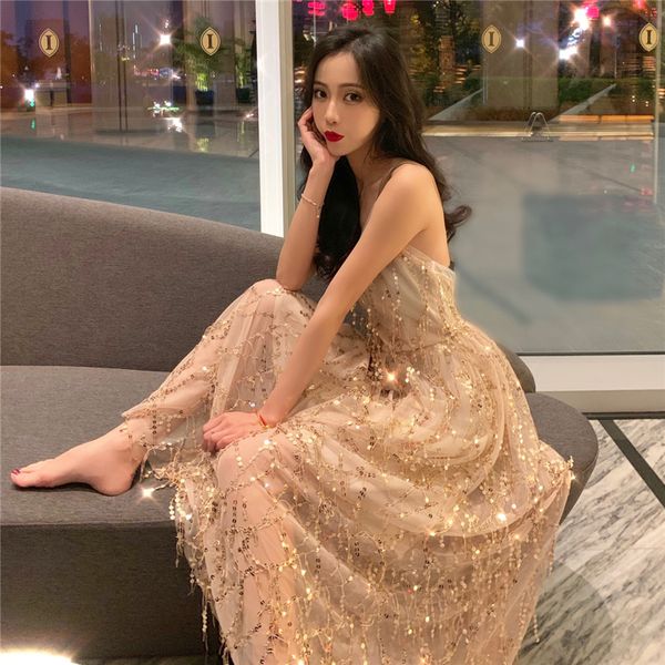 2019 summer dress women elegant sequin long party dress deep v neck wedding bridesmaid maxi dress formal strapless vestidos, Black;pink
2019 summer dress women elegant sequin long party dress deep v neck wedding bridesmaid maxi dress formal strapless vestidos, Black;pink