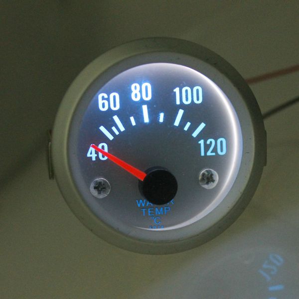 1pc car 52mm water temperature table meter white dial shell instrument
1pc car 52mm water temperature table meter white dial shell instrument