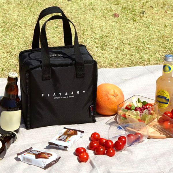 vogvigo striped black thermal lunch bags fresh insulation cold bales tote bag lunch storage container outdoor picnic handbag new, Blue;pink
vogvigo striped black thermal lunch bags fresh insulation cold bales tote bag lunch storage container outdoor picnic handbag new, Blue;pink