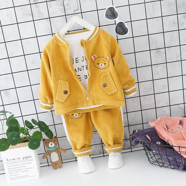 children clothing sets autumn spring new 2019 kids boys casual cotton cartoon coat+t-shirt+pants 3pcs girls boys sports suits, White
children clothing sets autumn spring new 2019 kids boys casual cotton cartoon coat+t-shirt+pants 3pcs girls boys sports suits, White