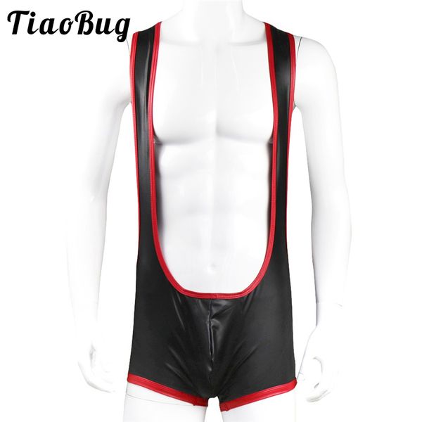 tiaobug men open bubrief jockstrap wrestling singlet jumpsuit underwear bodysuit lingerie nightwear wear, Black;brown
tiaobug men open bubrief jockstrap wrestling singlet jumpsuit underwear bodysuit lingerie nightwear wear, Black;brown