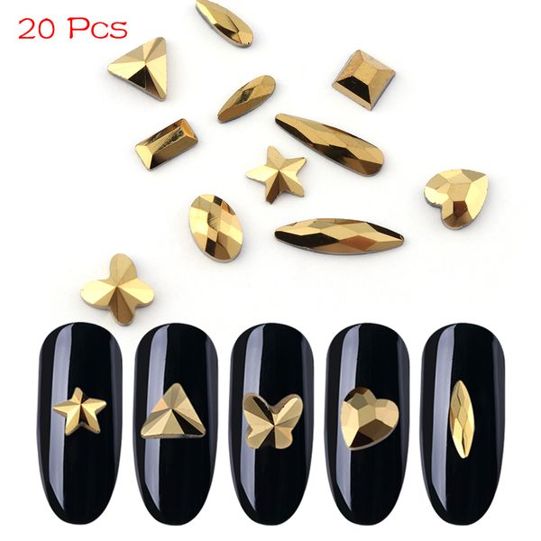 20pcs crystals nail diamond stone gold retro design glass rhinestones for 3d nails art decorations supplies jewelry, Silver;gold
20pcs crystals nail diamond stone gold retro design glass rhinestones for 3d nails art decorations supplies jewelry, Silver;gold