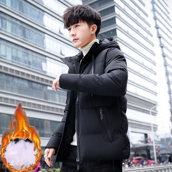 new winter parkas men jacket homme thicked cotton male coats korean fashion casual warm parka jackets dropshipping plus size 4xl, Black
new winter parkas men jacket homme thicked cotton male coats korean fashion casual warm parka jackets dropshipping plus size 4xl, Black