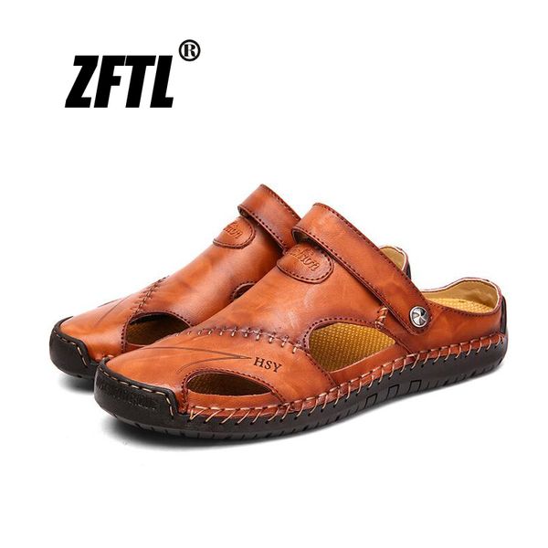 zftl new men sandals slippers summer man casual beach shoes large size 38-48 genuine leather leisure man sandals slippers 58 t200420, Black
zftl new men sandals slippers summer man casual beach shoes large size 38-48 genuine leather leisure man sandals slippers 58 t200420, Black