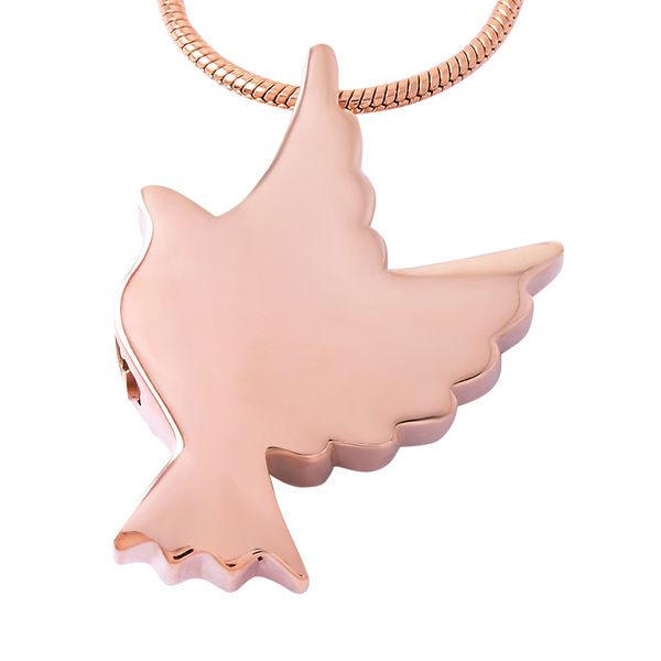 ijd9496 peace bird cremation memorial stainless steel pendant for ashes urn necklace keepsake for women jewelry, Silver
ijd9496 peace bird cremation memorial stainless steel pendant for ashes urn necklace keepsake for women jewelry, Silver
