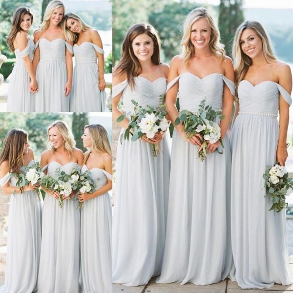 off shoulder a-line long bridesmaids dresses pleated custom made formal spring honor of maid plus size vestidos de bridesmaid party gown, White;pink
off shoulder a-line long bridesmaids dresses pleated custom made formal spring honor of maid plus size vestidos de bridesmaid party gown, White;pink