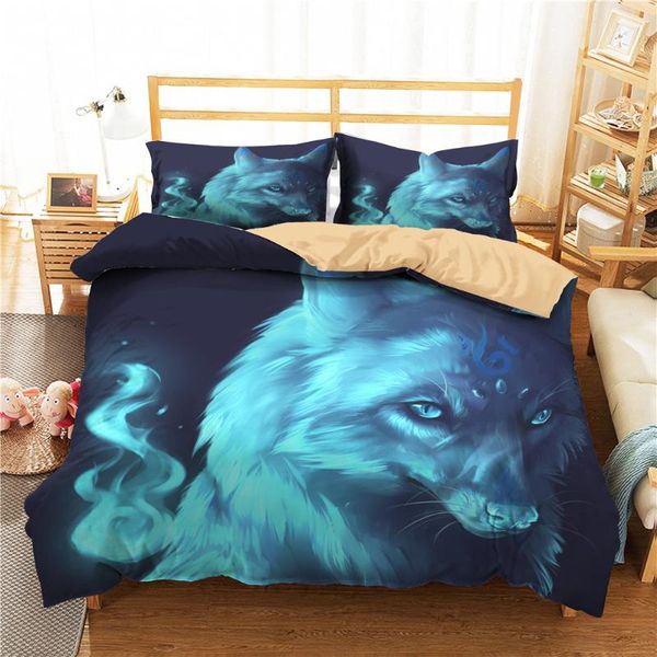bed linen bedroom clothes 3d king wolf printed home textiles with pillowcases for double size
bed linen bedroom clothes 3d king wolf printed home textiles with pillowcases for double size