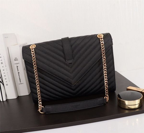 2020 designer handbags cowhide caviar leather black brand luxury handbags purses women wallet genuine leather metal with box 30x20x6cm
2020 designer handbags cowhide caviar leather black brand luxury handbags purses women wallet genuine leather metal with box 30x20x6cm