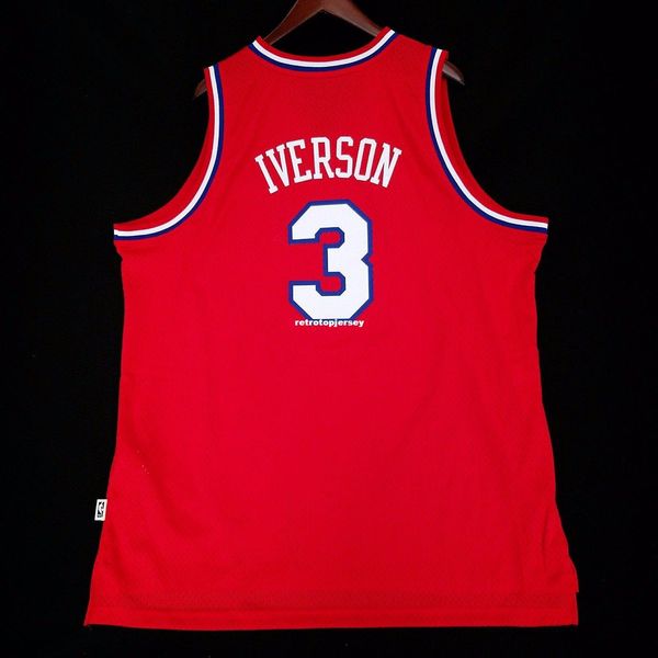 100% сшитые allen iverson # 3 hwc soul жилет красный оптомджерси мужской жилет размер xs-6xl сшитые баскетбольные майки ncaa, Black;blue
100% сшитые allen iverson # 3 hwc soul жилет красный оптомджерси мужской жилет размер xs-6xl сшитые баскетбольные майки ncaa, Black;blue